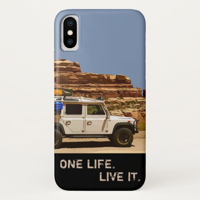 FUNDA DE Case-Mate PARA iPhone UNA VIDA. VIVA. (Reverso)