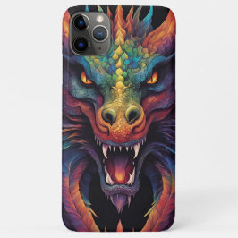 Funda Para iPhone 11 Pro Max Une tête de dragon