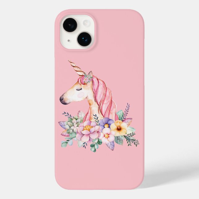 Funda De Case-Mate Para iPhone Unicornio (Reverso )