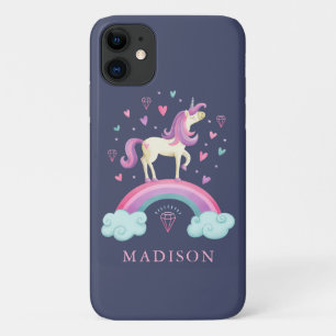 Funda Para iPhone 11 Unicornio arcoiris mágico