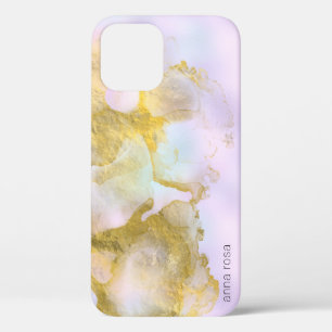 Funda Para iPhone 12 *~* Unicornio Holograghic Pastel Magic AP1