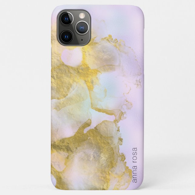 Funda De Case-Mate Para iPhone *~* Unicornio Holográgico Pastel mágico AP1 (Reverso)