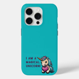 Funda Para iPhone 15 Pro Unicornio mágico