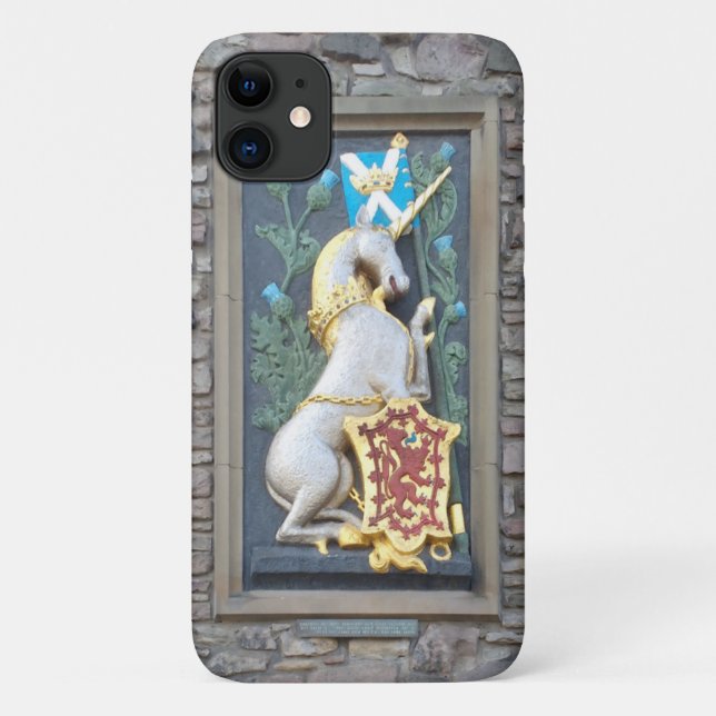Funda De Case-Mate Para iPhone Unicornio, Palacio Holyrood (Reverso)