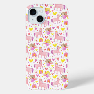 Funda Para iPhone 15 Mini Unicornio y productos lácteos patentados