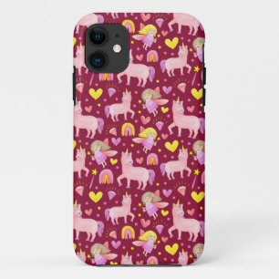 Funda Para iPhone 11 Unicornio y productos lácteos patentados