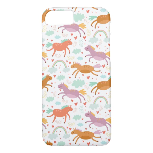 Funda De Case-Mate Para iPhone Unicornios (Reverso)