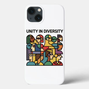 Funda Para iPhone 13 Unidad en la diversidad - estuche de iphone Rainbo