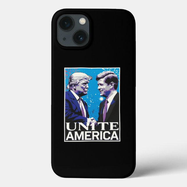 Funda De Case-Mate Para iPhone Unir a Estados Unidos con un Trump icónico (Reverso)