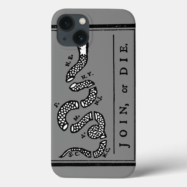 Funda De Case-Mate Para iPhone Unirse O Morir Personalizado, 1754 (Reverso)