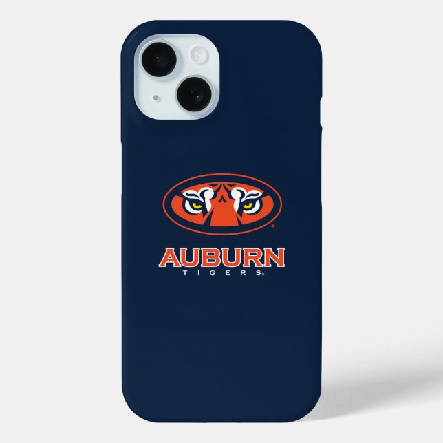 Funda De Case-Mate Para iPhone Universidad Auburn | Tigres de Burro (Reverso )