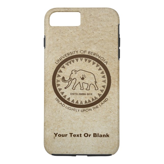 Funda De Case-Mate Para iPhone Universidad de Beringia Mammoth (Reverso)