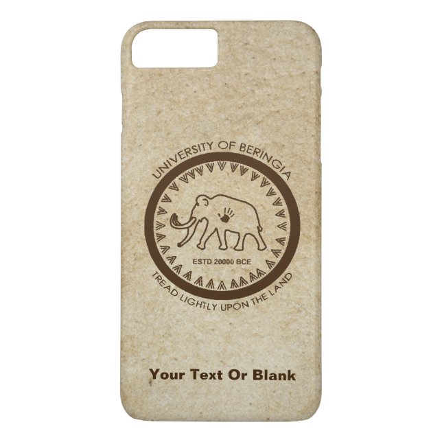 Funda De Case-Mate Para iPhone Universidad de Beringia Mammoth (Reverso)