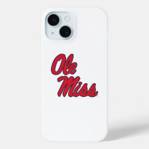 Funda Para iPhone 15 Universidad de Misisipi   Archivo de comandos de O