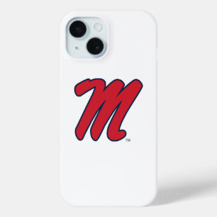 Funda Para iPhone 15 Universidad de Misisipi   Script M