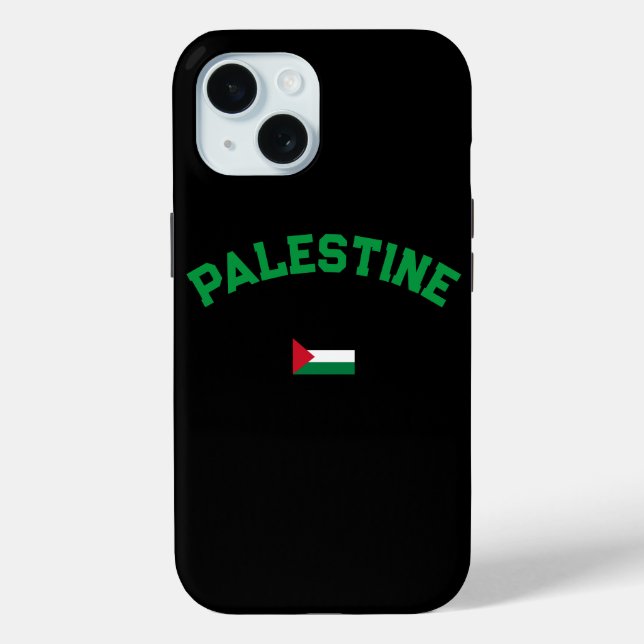 Funda De Case-Mate Para iPhone Universidad Estatal de Varsity de Palestina (Reverso )