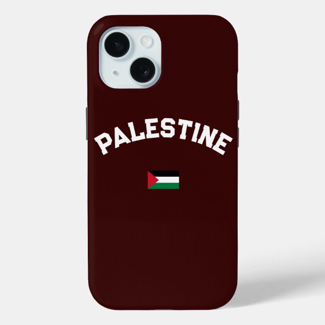 Funda De Case-Mate Para iPhone Universidad Estatal de Varsity de Palestina (Reverso )