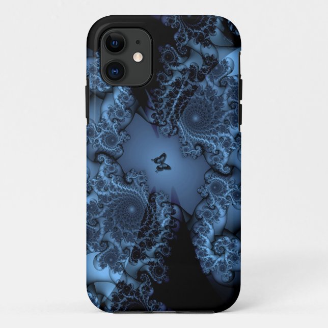 Funda De Case-Mate Para iPhone Universo de mariposa (Reverso)