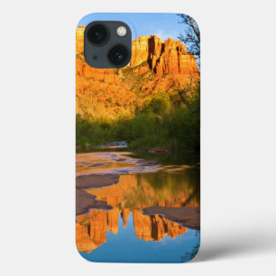 Funda Para iPhone 13 USA, Arizona. Cathedral Rock At Sunset