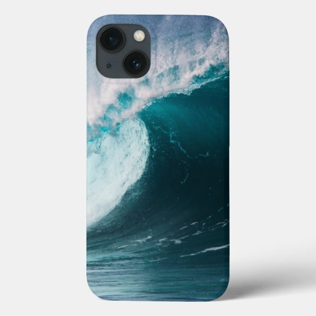 Funda De Case-Mate Para iPhone USA, Hawaii, Oahu, Large waves (Reverso)