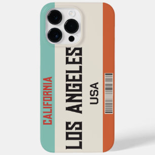 FUNDA PARA iPhone 14 PRO MAX DE Case-Mate USA LOS ANGELES CALIFORNIA LISENCE PLATE