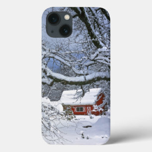 Funda Para iPhone 13 USA, Oregon, Clackamas County. Fresh snow