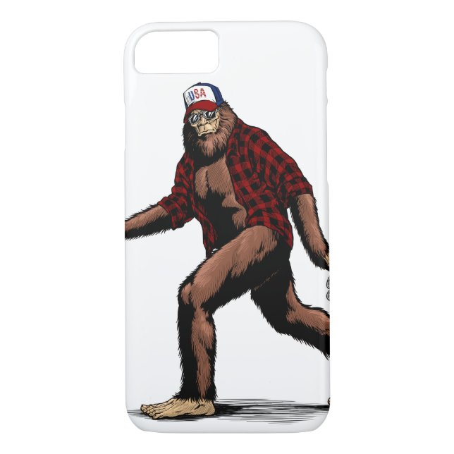 Funda De Case-Mate Para iPhone USA Sasquatch (Reverso)
