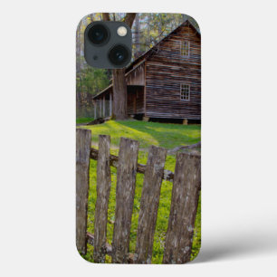 Funda Para iPhone 13 USA, Tennessee, Cabin In Cades Cove
