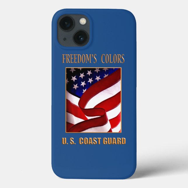 Funda De Case-Mate Para iPhone USCG Apenas Allí Galaxia Nota 4 (Reverso)