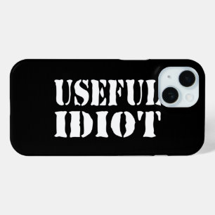 FUNDA PARA iPhone 15 USEFUL IDIOT