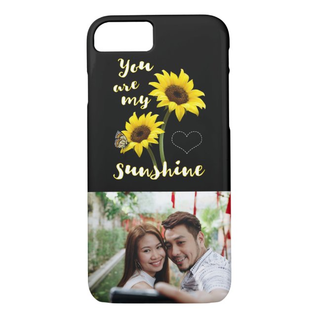 Funda De Case-Mate Para iPhone Usted es mi foto de la sol (Reverso)
