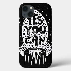 Funda Para iPhone 13 Usted puede sí Rocketship