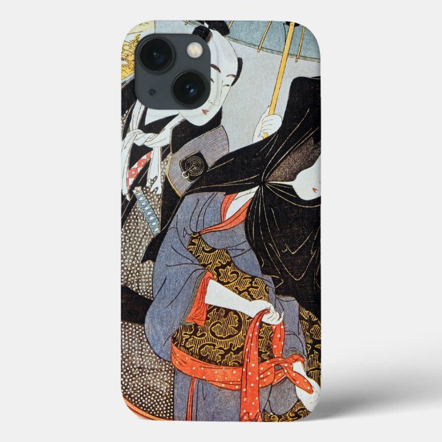 Funda De Case-Mate Para iPhone Utamaro: Amantes, 1797 (Reverso)