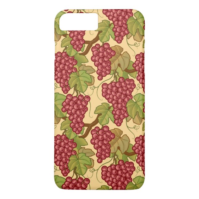 Funda De Case-Mate Para iPhone Uvas (Reverso)