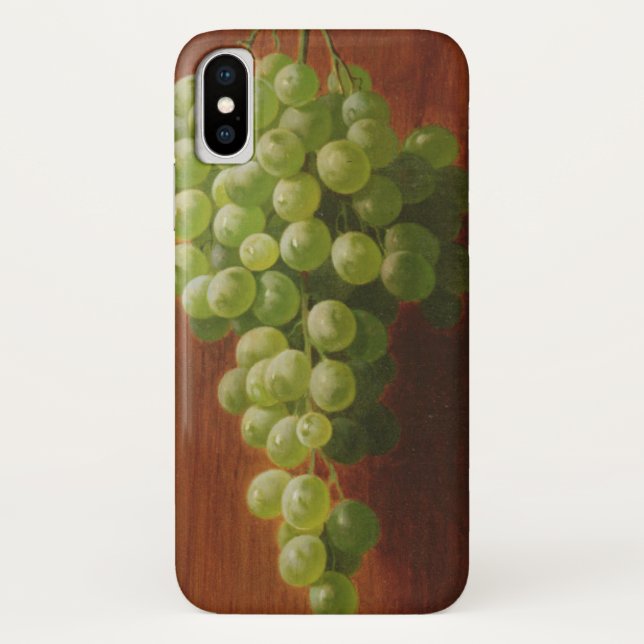 Funda De Case-Mate Para iPhone Uvas verdes (Reverso)