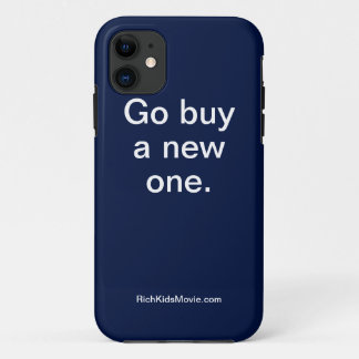 Funda Para iPhone 11 "Va la compra el decir rico divertido de los niños