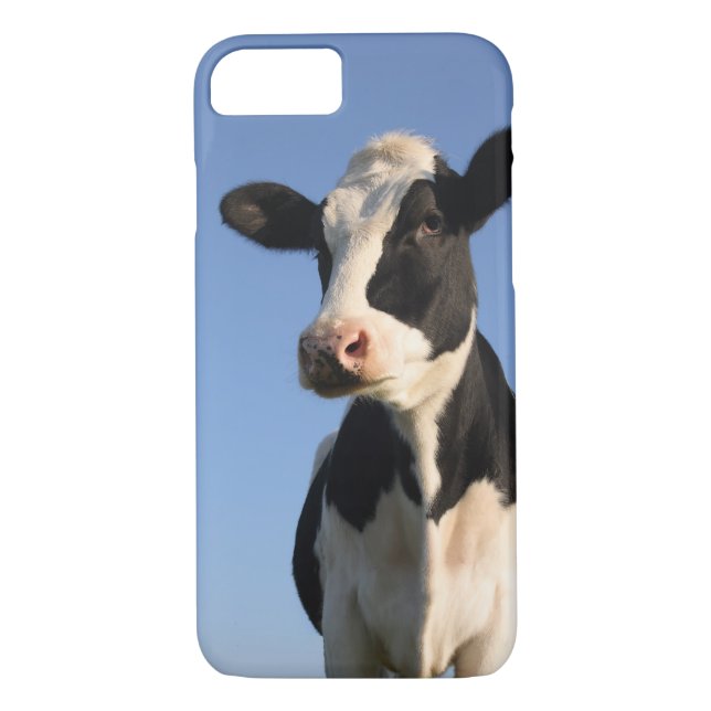 Funda De Case-Mate Para iPhone Vaca atractiva (Reverso)