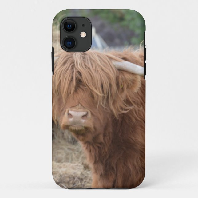 Funda De Case-Mate Para iPhone Vaca de la montaña (Reverso)