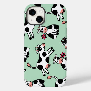 Funda Para iPhone 14 De Case-Mate Vaca eléctrica de flores Lolailo 22