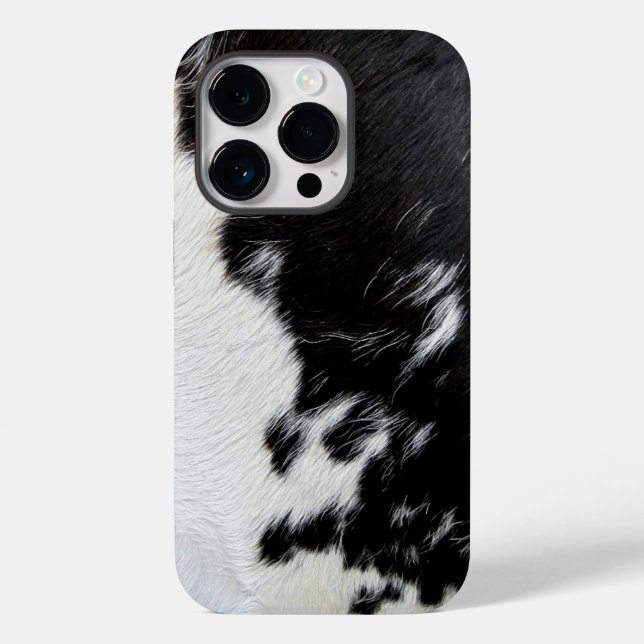 Funda De Case-Mate Para iPhone Vaca escondida (Reverso )