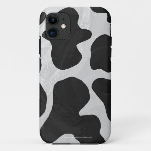 Funda Para iPhone 11 Vaca Estampado Negro y Blanco