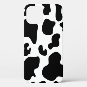 Funda Para iPhone 12 Pro Vaca negra y blanca