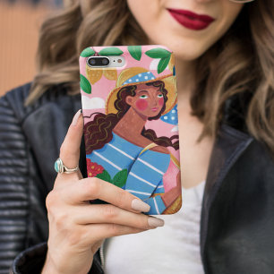 Funda Para iPhone 14 Plus De Case-Mate Vacaciones de verano de mujer italiana en la playa