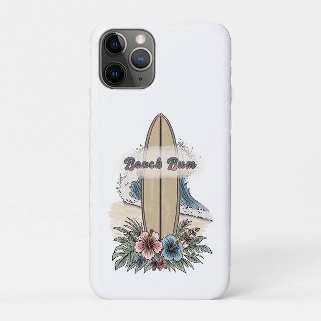 Funda De Case-Mate Para iPhone Vago de la playa (Reverso)