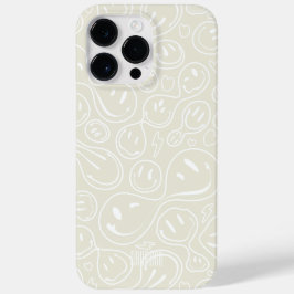 Funda Para iPhone 14 Pro Max De Case-Mate Vainilla del patrón sonriente de sonrisa de Guay