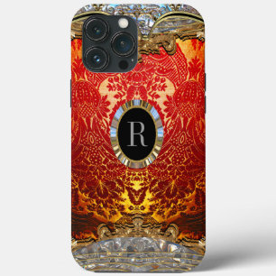 Funda Para iPhone 13 Pro Max Valcurrace Monogramm-Schutz