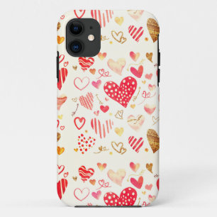 Funda Para iPhone 11 Valentine Hearts Speck