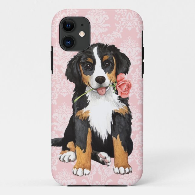 Funda De Case-Mate Para iPhone Valentine Rosa Berner (Reverso)