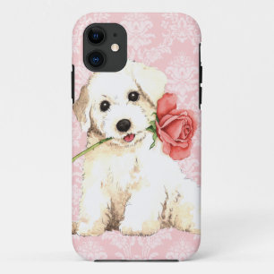Funda Para iPhone 11 Valentine Rosa Bichon