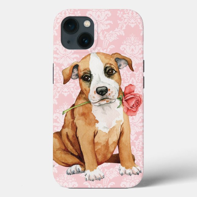 Funda De Case-Mate Para iPhone Valentine Rosa Stafford (Reverso )